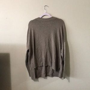 H&M Taupe Tan Brown Oversized Long Sleeve Sweater L